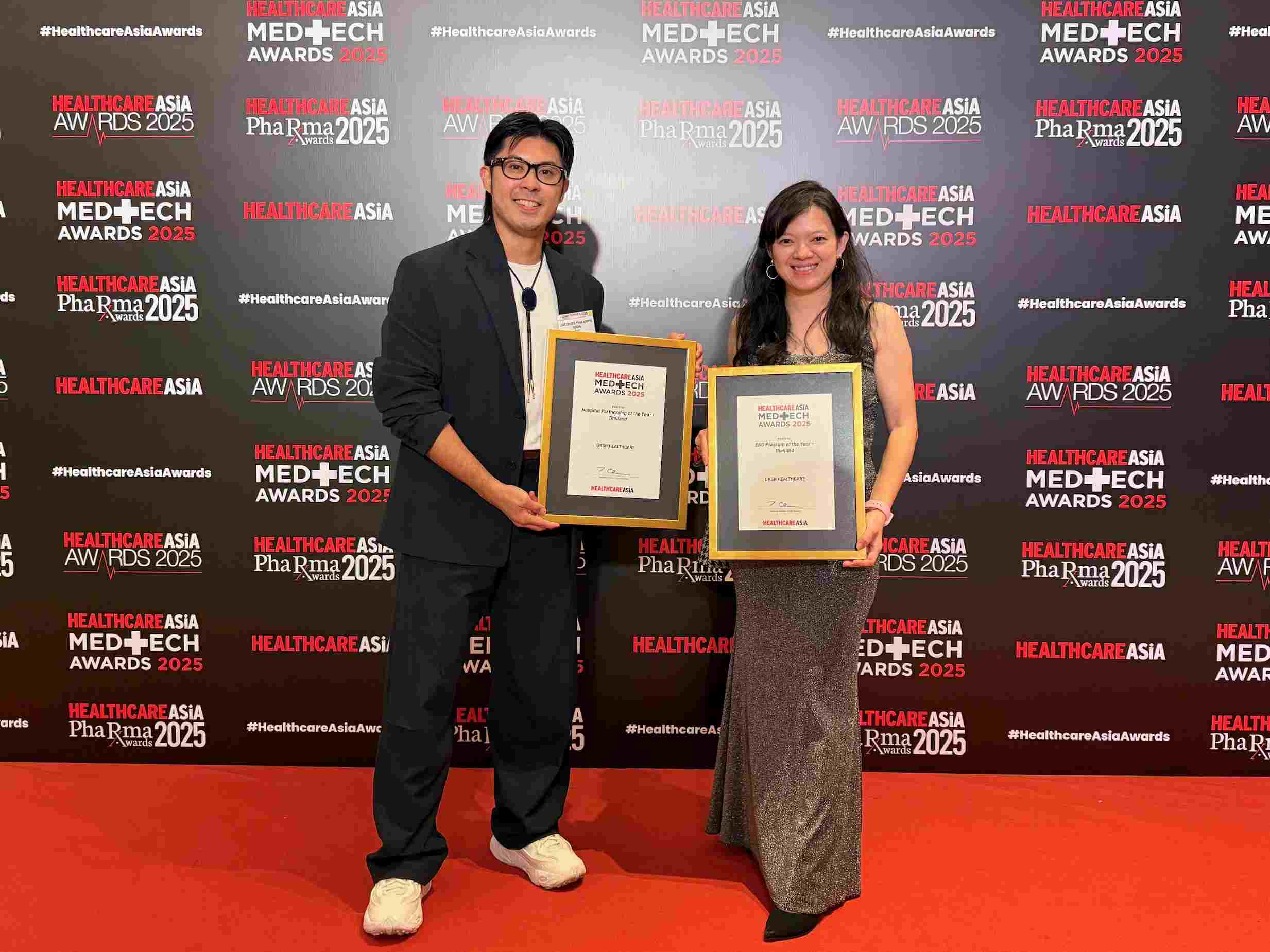 หน่วยธุรกิจผลิตภัณฑ์เพื่อสุขภาพ DKSH คว้ารางวัล Healthcare Asia Medtech Awards 2025
